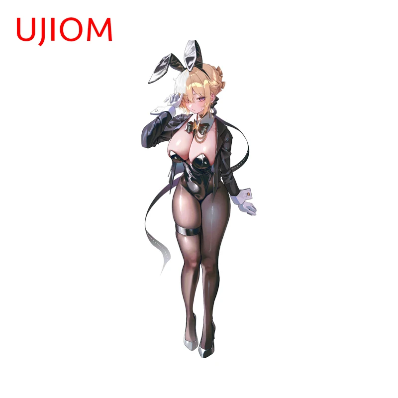 UJIOM Bunny Girl Attractive Wall Stickers Personal Door Stopper Smart Home Furniture Decals Practical Wallpapers Home Decor