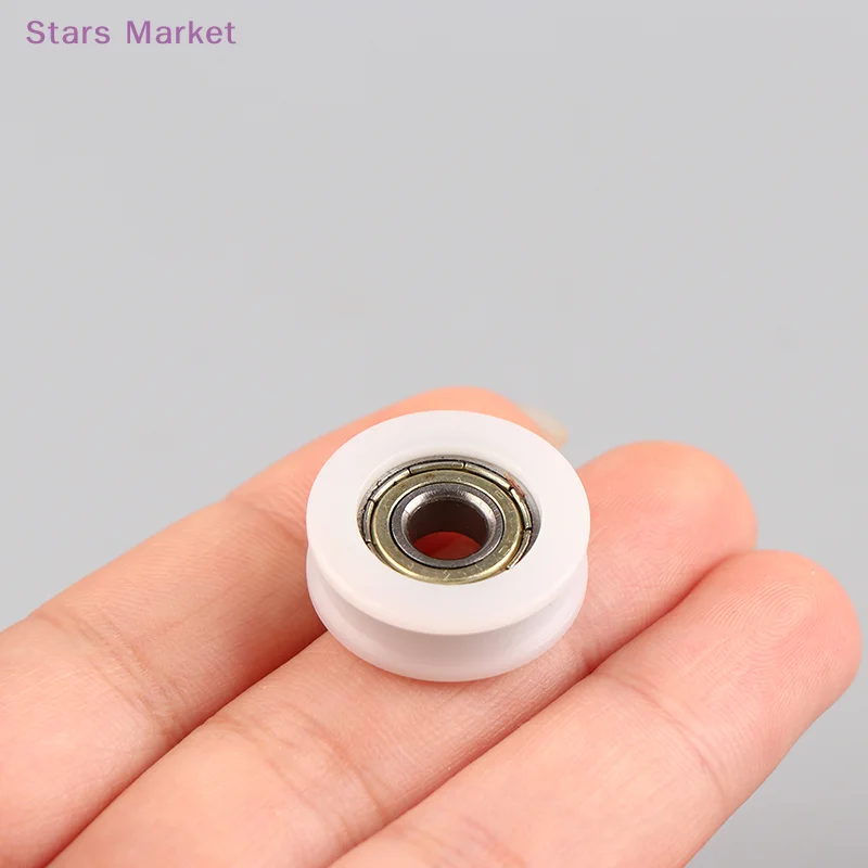 New Moving Door And Window Slide Wheel 626 Bearing Pulley 6*22*7MM Planar Wheel U-shaped Groove Nylon Pad Injection Material