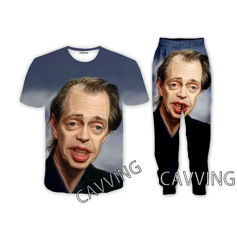 

Steve Buscemi 3D Print Casual T-shirt + Pants Jogging Pants Trousers Suit Clothes Women/ Men's Sets Suit Clothes