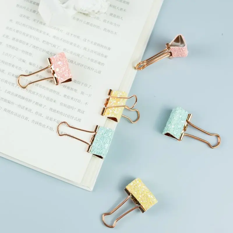 Long Tail Clip Dovetail Clip Ins Wind Long Tail Clip Sorting Bill Clip Test Paper Clip  Cute Paper Clips  Stationary