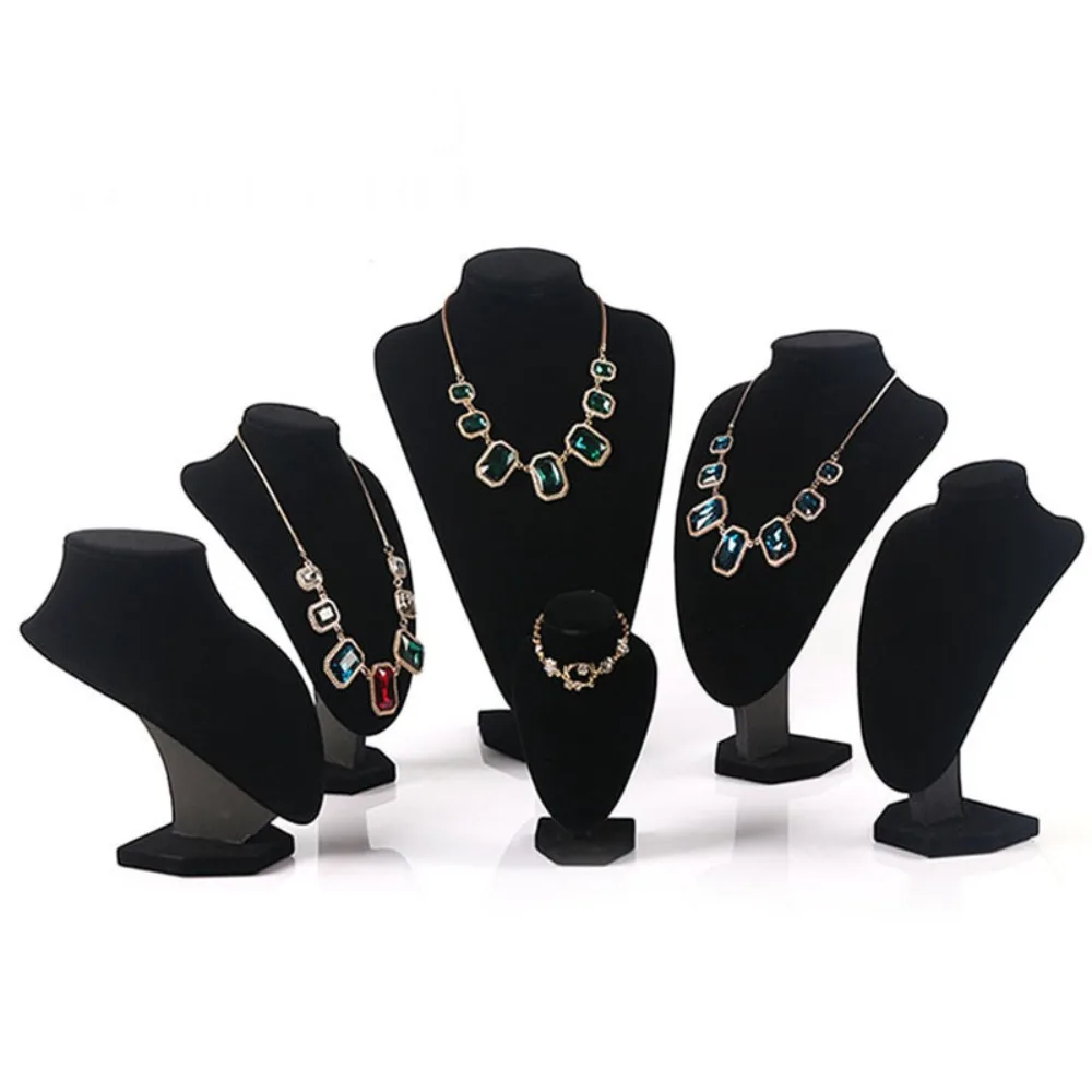 New Pendant Display Jewelry Display Rack Mannequin Jewellery Stands Show Retail Shop Bust Holder