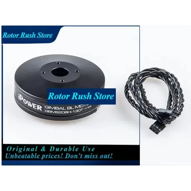 RoRuSiPower Stabilizer Gimbal Brushless Motor GBM6208H-150T Hollow Shaft 6208 For 3.5KG DSLR Camera Stabilizer Gimbal DIY