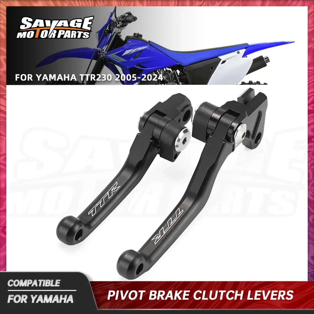 

Motorcycle Pivot Brake Clutch Lever For Yamaha TT-R230 2005-2024 Aluminum Dirt Pit Bike Control Handles Accessories TTR230 2023