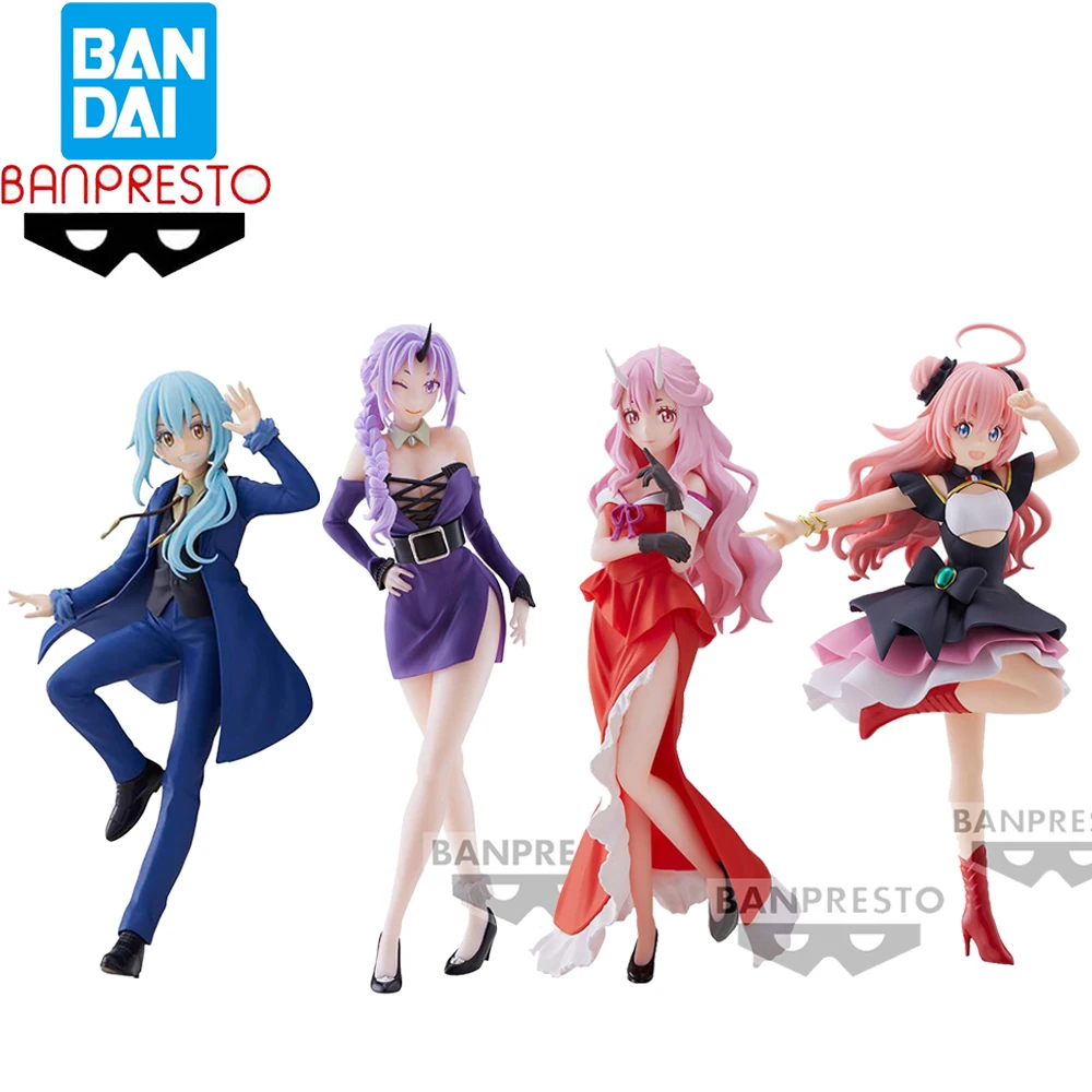 

In Stock Original That Time I Got Reincarnated As A Slime Shion Shuna Rimuru Tempest Milim Nava 10Th Anniversary Figures Models