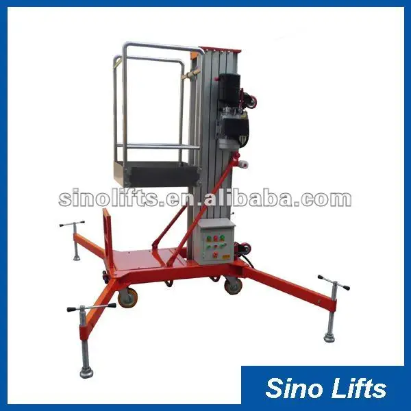 4m6m 8m 10m  12m  14m  16m   Aluminum Air Conditioning Installation Electric Control Portable Lift