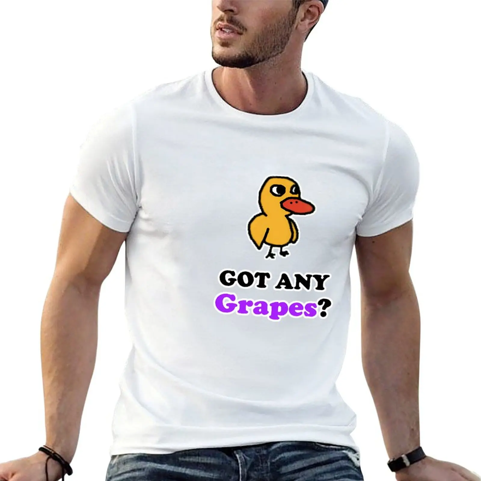 

Got Any Grapes - Duck Song T-Shirt t shirts for man cotton man t shirts for men casual T-Shirt