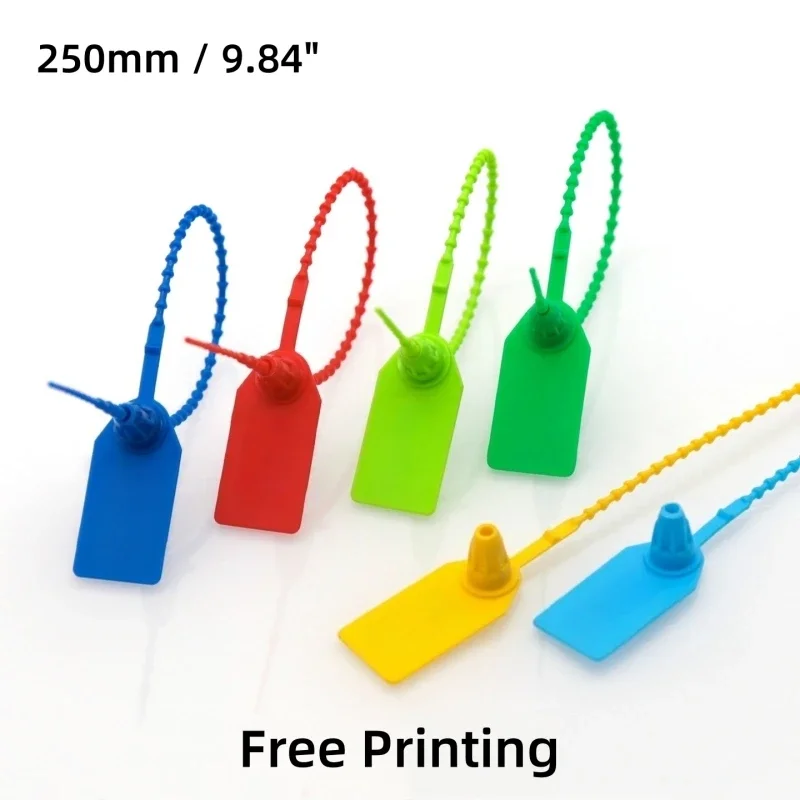 

500 шт., бирка с логотипом на молнии, этикетки, пластины, защитные печатью, обувь, одежда, сумки для багажа, брендовая этикетка с логотипом 250 мм/9,84 дюйма