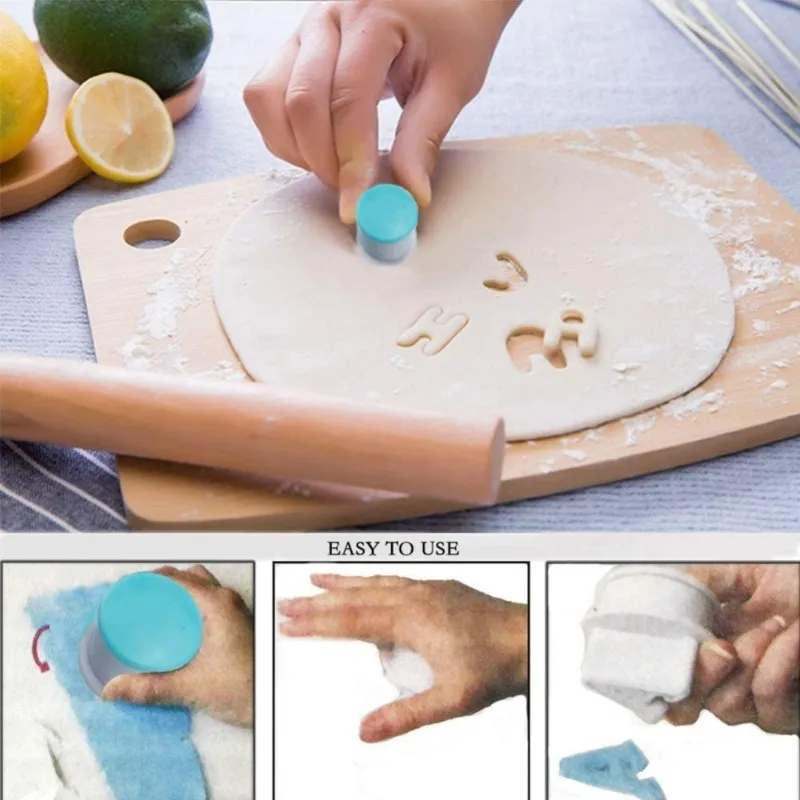 Pastry Mold DIY Fondant Cookie Cutter Embosser and Cake Decorating Tool Kit for Creating Delicious Cookies and Pastries At Home