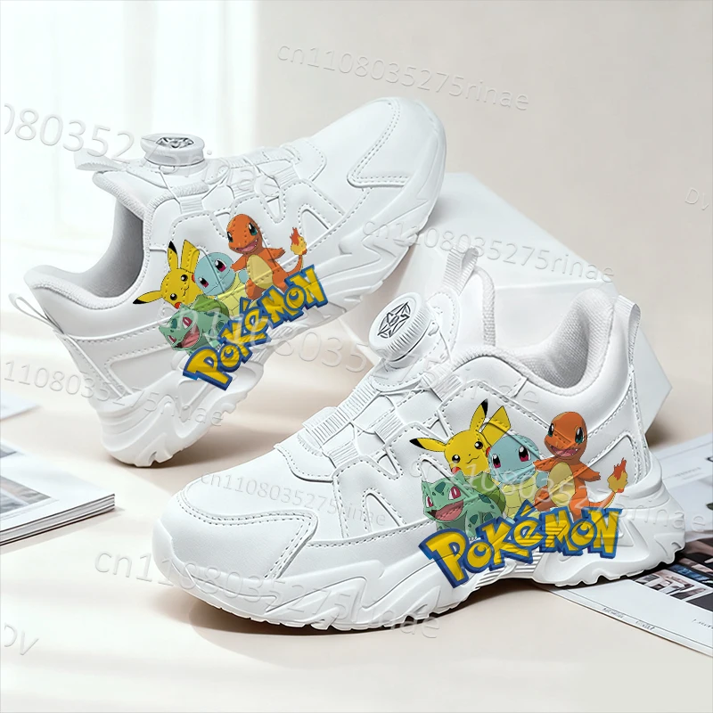 7-18 Year Old Pokemon 2026 Hot Selling Kids Shoes Arch Support Comfortable Simple Boys Girls Casual Shoes Gift Ships in 24