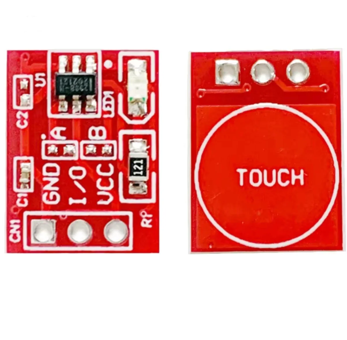 20/50PCS/LOT NEW TTP223 Touch Button Module Capacitor Type Single Channel Self Locking Touch Switch Sensor for Arduino