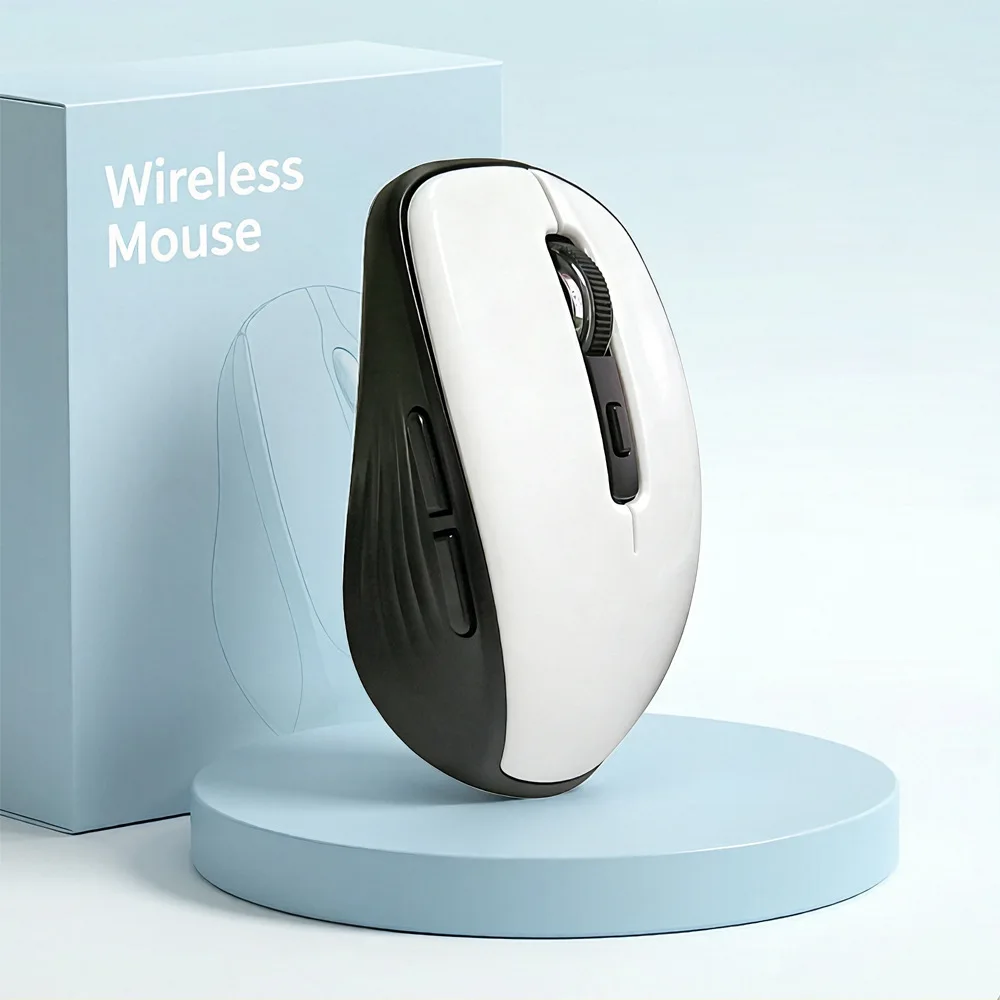 Heat Transfer 3D Wireless Mouse Sublimation Blank Cover Detachable Heat Transfer Material for Wholesale