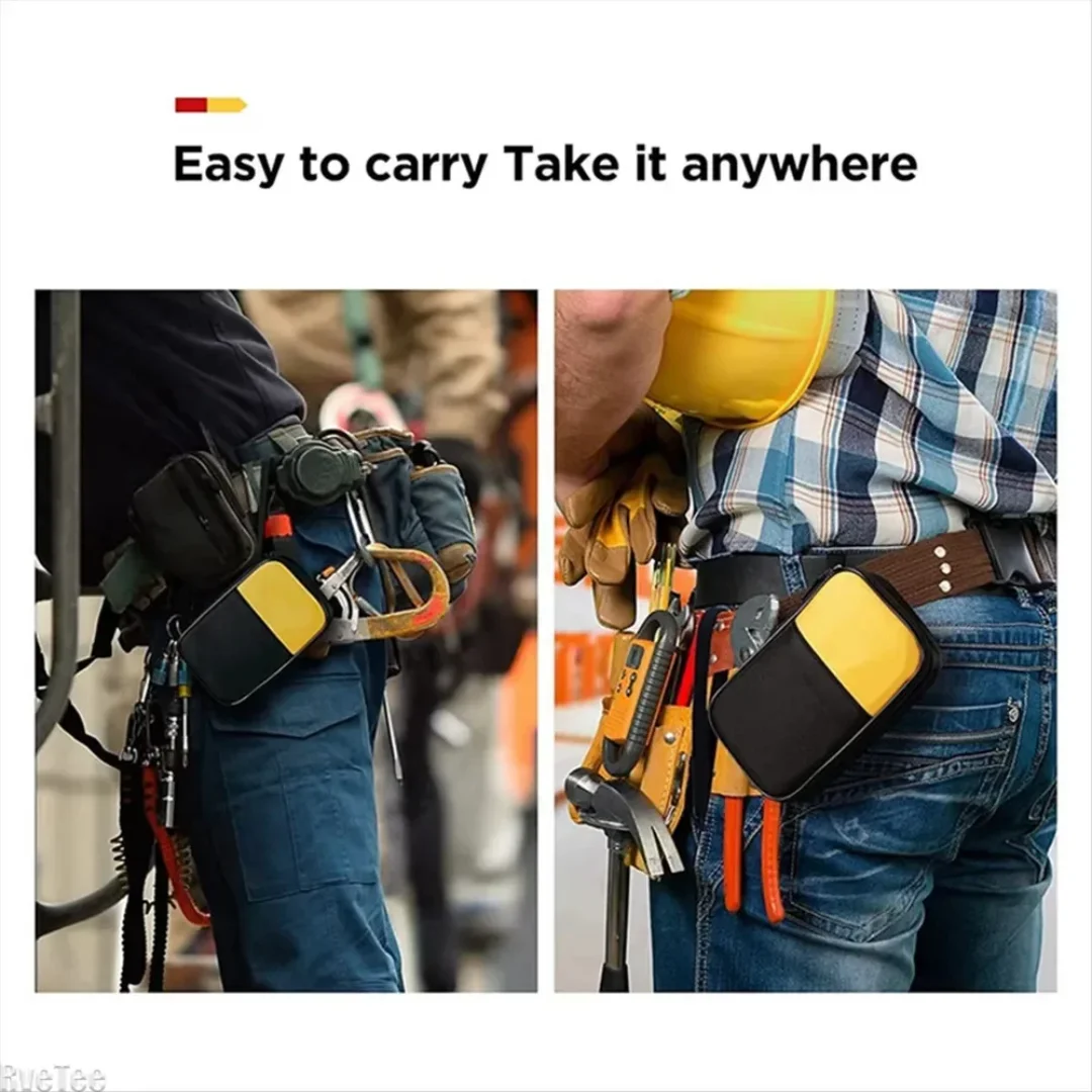Tas Jinjing Lembut untuk Multimeter Digital 117/116/115/114/113 62 Max dan Lainnya dengan Ritsleting Halus Stanley Milwaukee Knipex