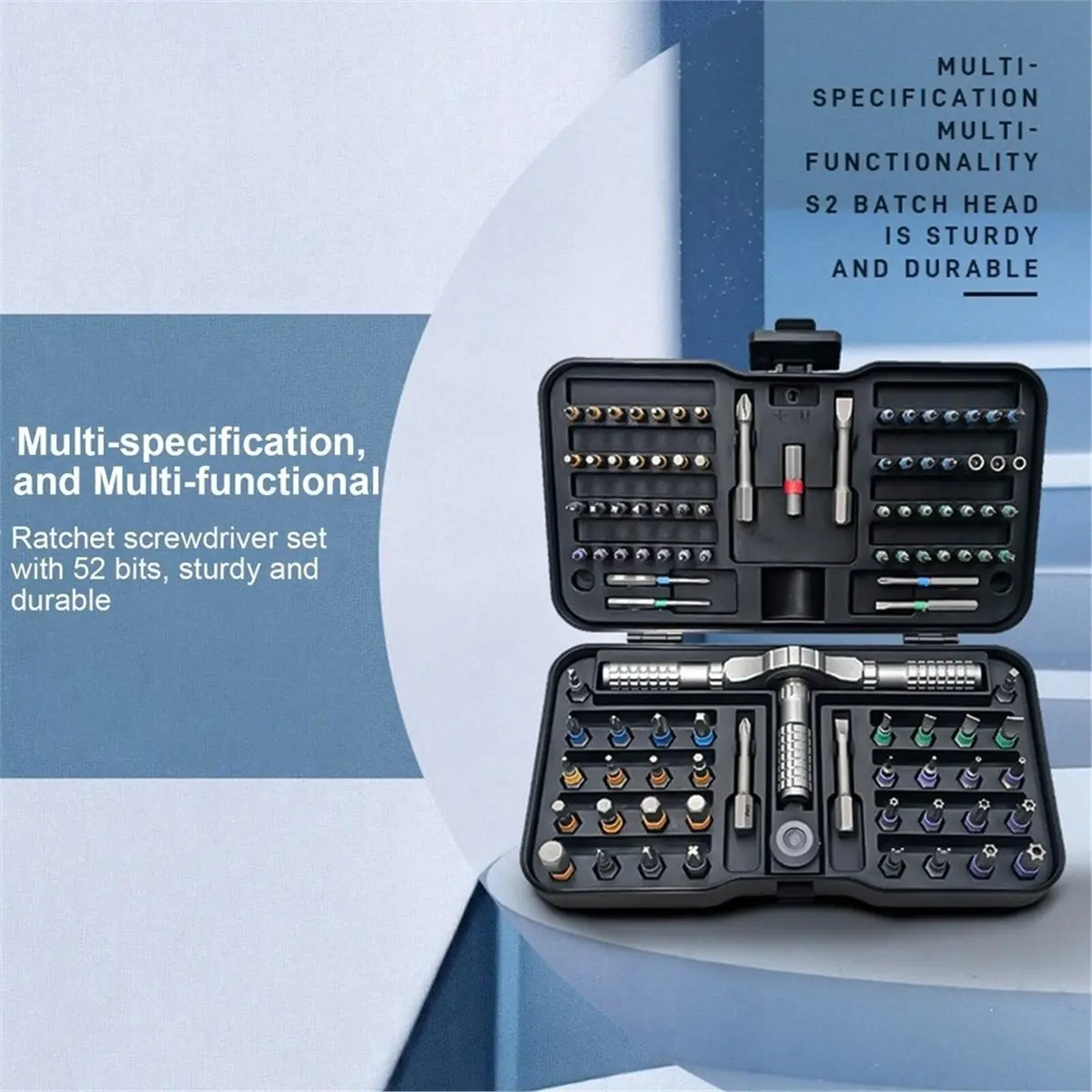 Workshop Gear 105-in-1 PrecisionScrewdriver Set, MiniProfessional Magnetic Repair Tool Kit, Suitable for Phone, Computer, Repair