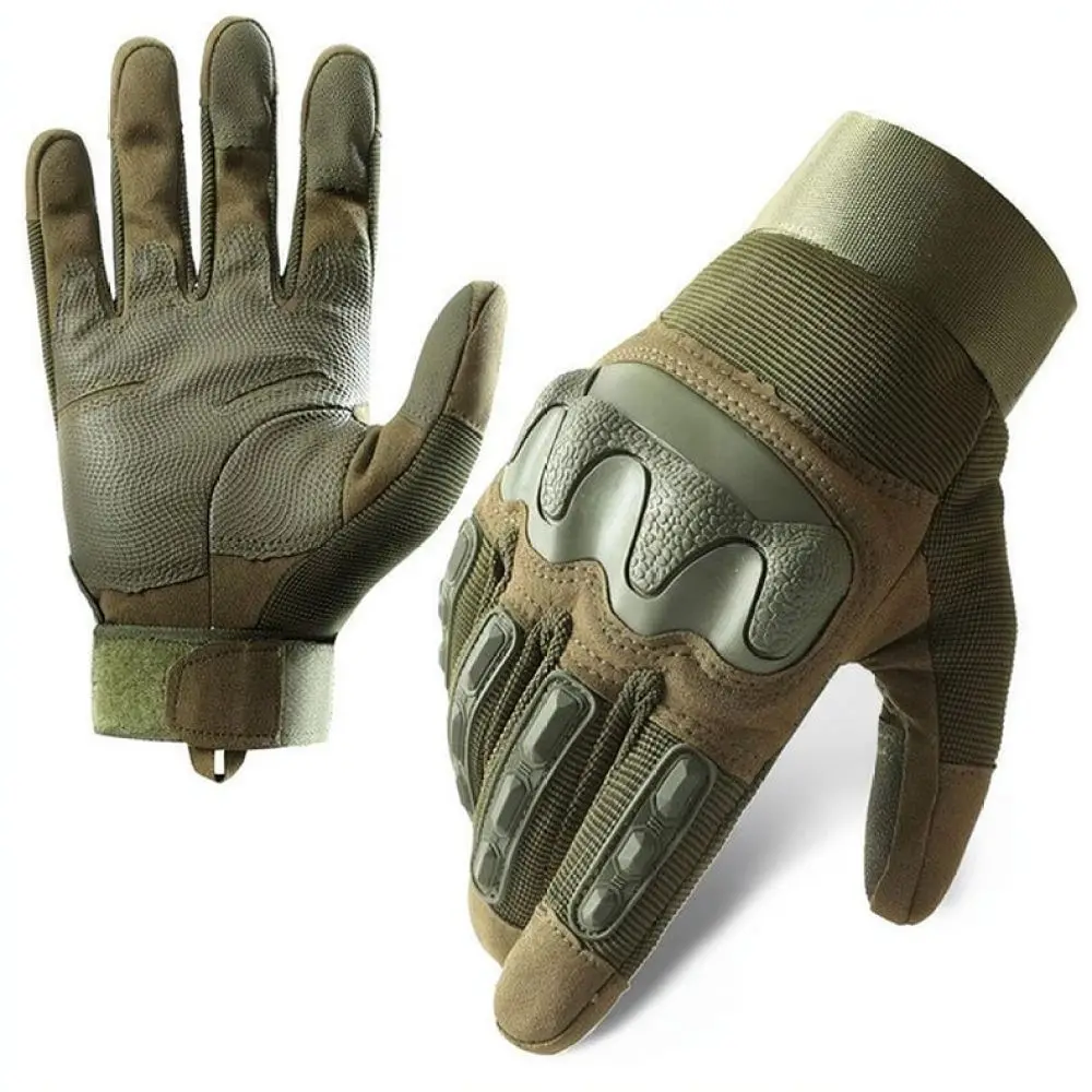 Tactical Gloves Full Finger Hard Protective Outdoor Sports Hiking Cycling Riding Motorbike Anti Slip Touchscreen Tough