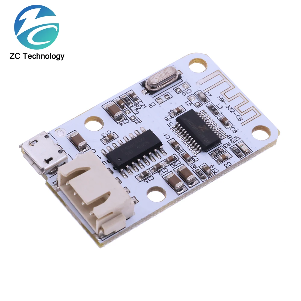 PAM8403 Wireless Stereo Audio Receiver Module For Arduino Digital Amplifier Sound Loud Board Micro USB Bluetooth 4.0 3W+3W