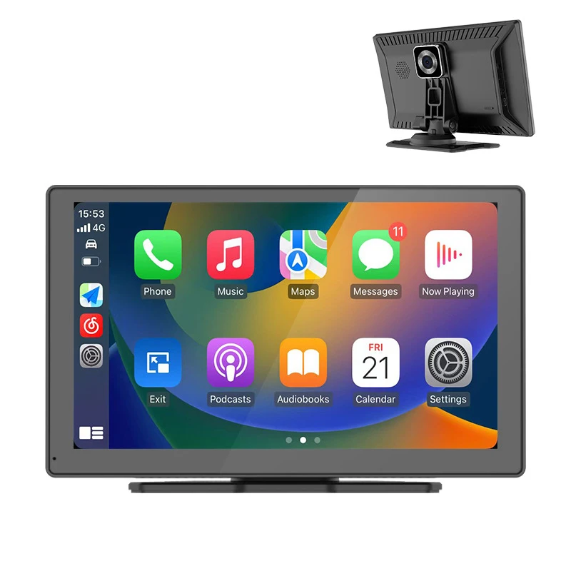 

Auto Android 1080P Wireless Dash Cam Carplay Front Rear Dual Recording Amplified Rearview Mirror Car Navigation System Model TF