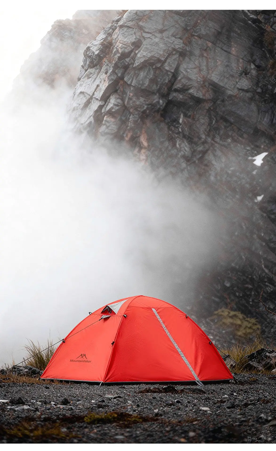MOUNTAINHIKER Leichtes Outdoor 2-3 Personen Campingzelt, Wind- und Regenfestes Professionelles Aluminium-Stangen Wanderzelt – Detail 27