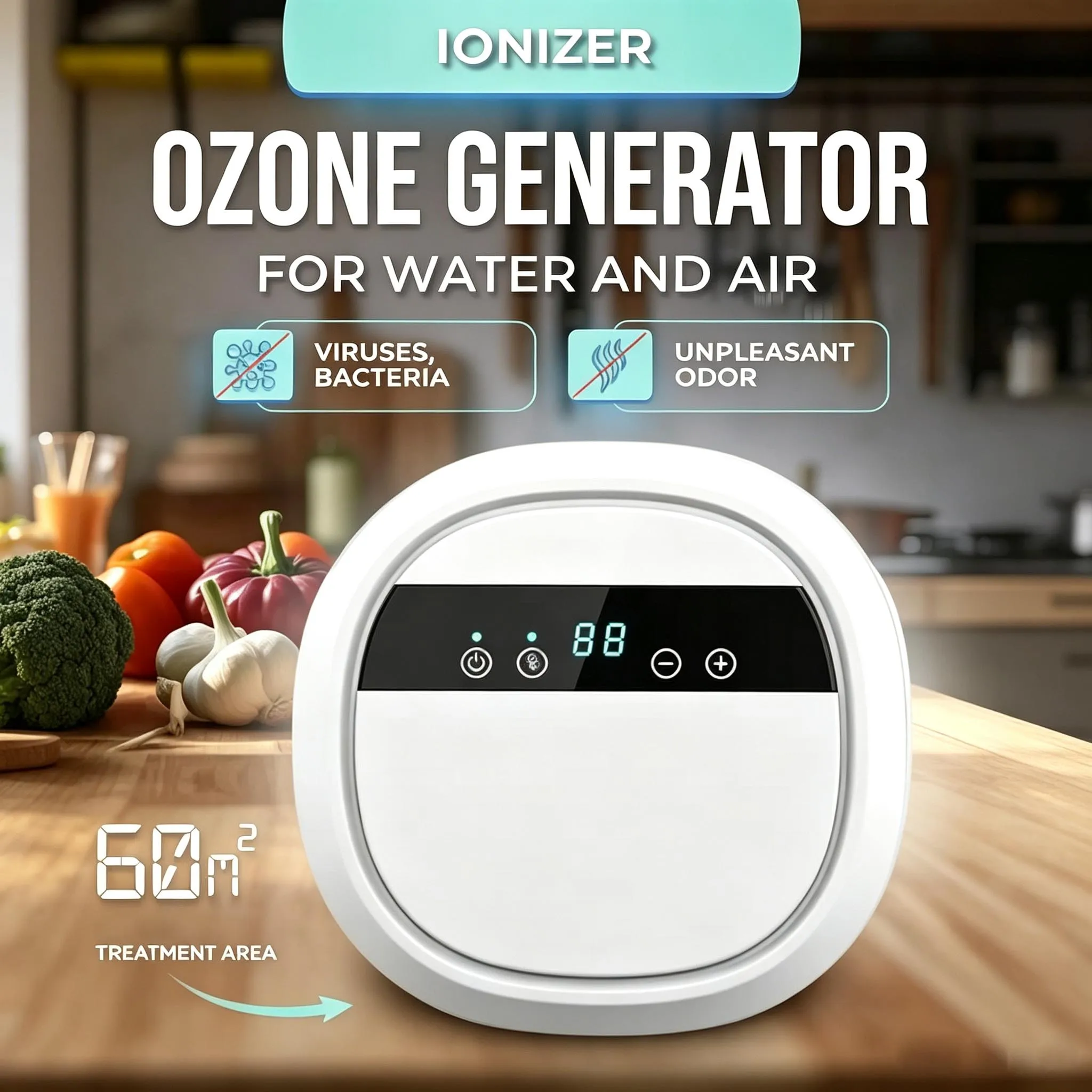 : Sterilizzatore/ozonizzatore da cucina