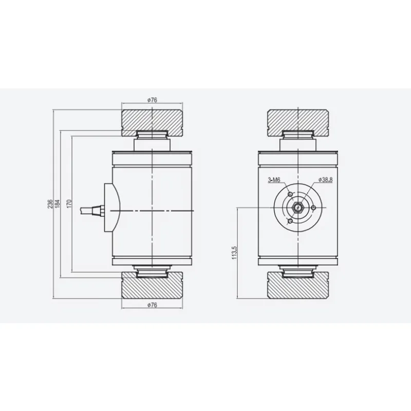 

Hot Sale Locosc High Accuracy Truck Scale Load Cell Sensor Hot Sell Force Sensors & Load Cells