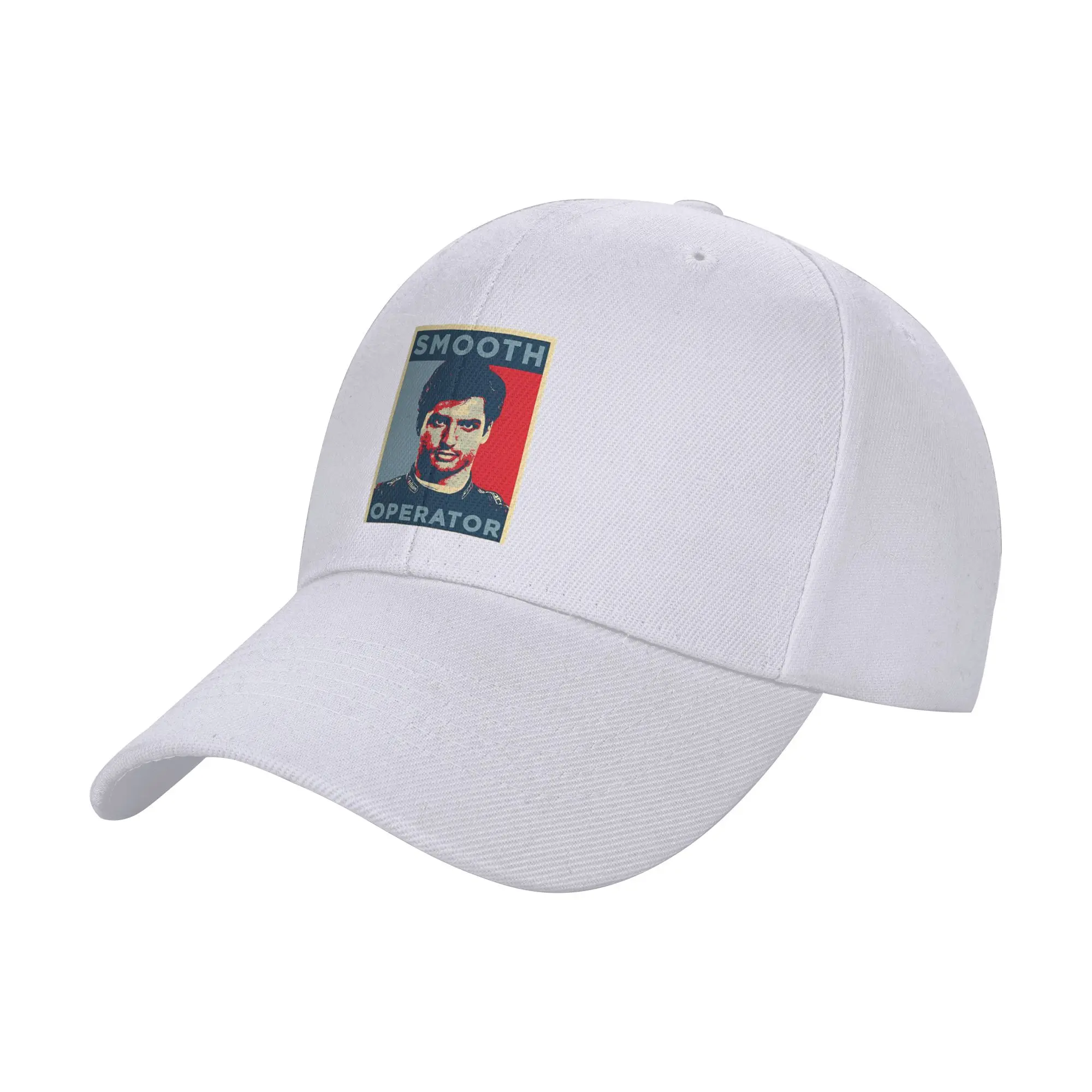 Fashion Carlos Sainz Smooth Operators Curved Brim Baseball Cap Camping Luxury Woman Hat