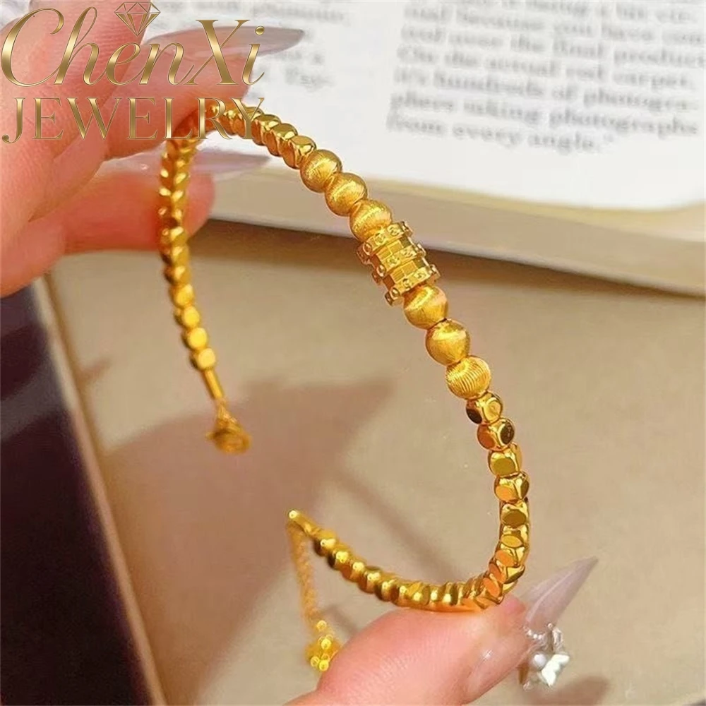 

Элитный браслет с изогнутым дизайном и золотыми вставками в форме кошачьего глаза, популярное качественное украшение, праздничный подарок, элегантный, изысканный, модный.