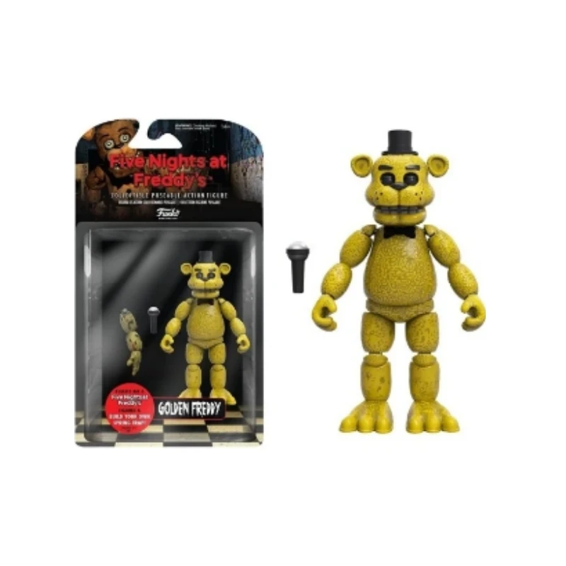 Fnaf Bear Midnight Harem Five Nights Joint movible desmontable Game figura de acción a Five Nights Security Breach Model Toy para niños