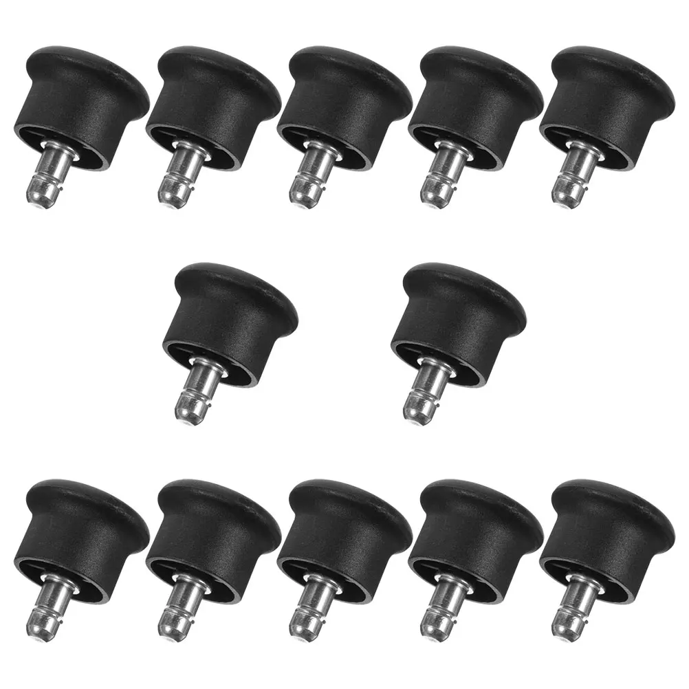 

12pcs Furniture Chair Casters Wear-Resistant Glides Nonslip Fixed Feet For Office Home Chair Replacements Household Supplies