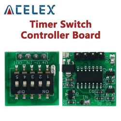 Timer Switch Controller Board 10S-24H Adjustable Delay Relay Module For Delay Switch/Timer/Timing Lamp