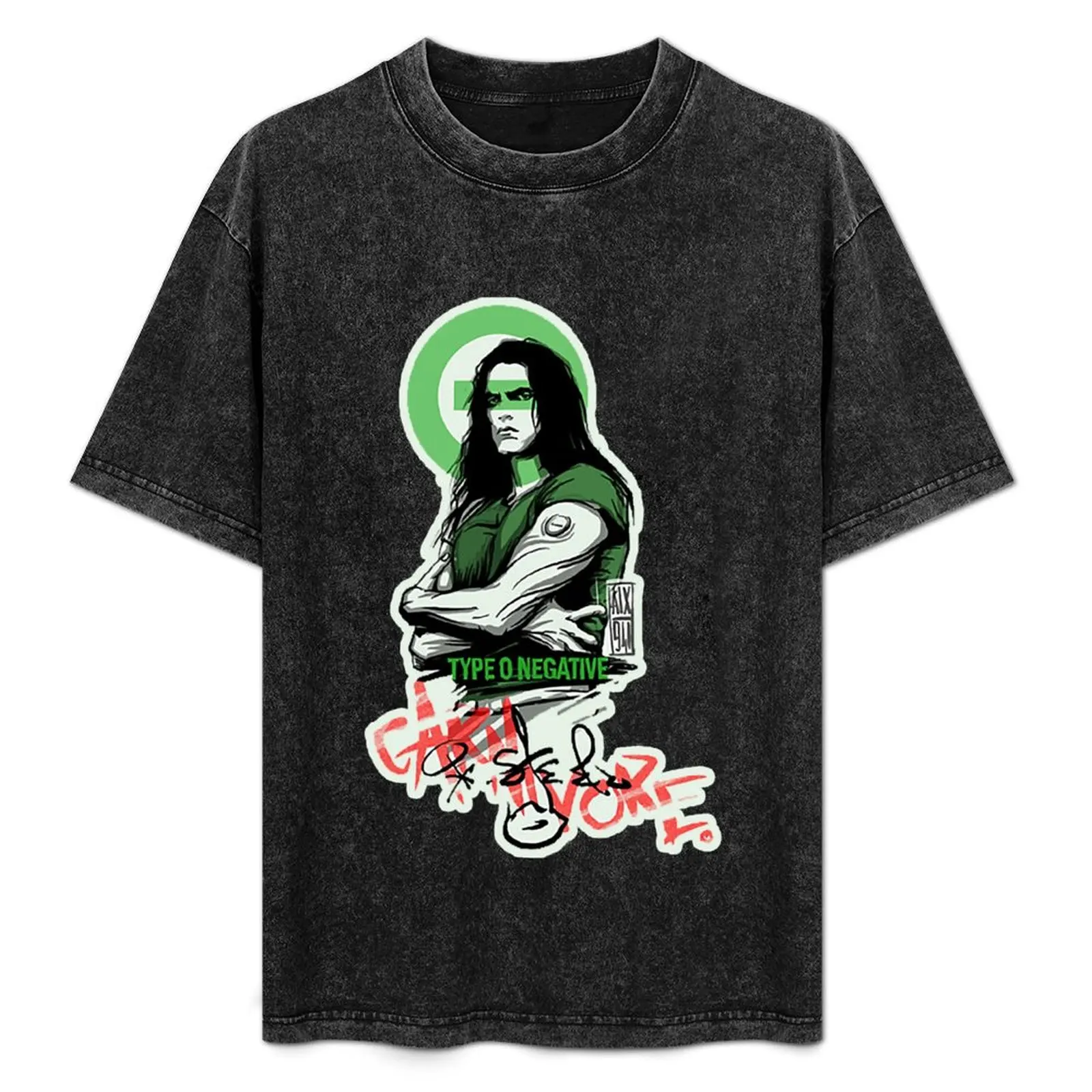 White Tour Music Peter Steele digital signature T-Shirt Ultra Soft Breathable Tee Top