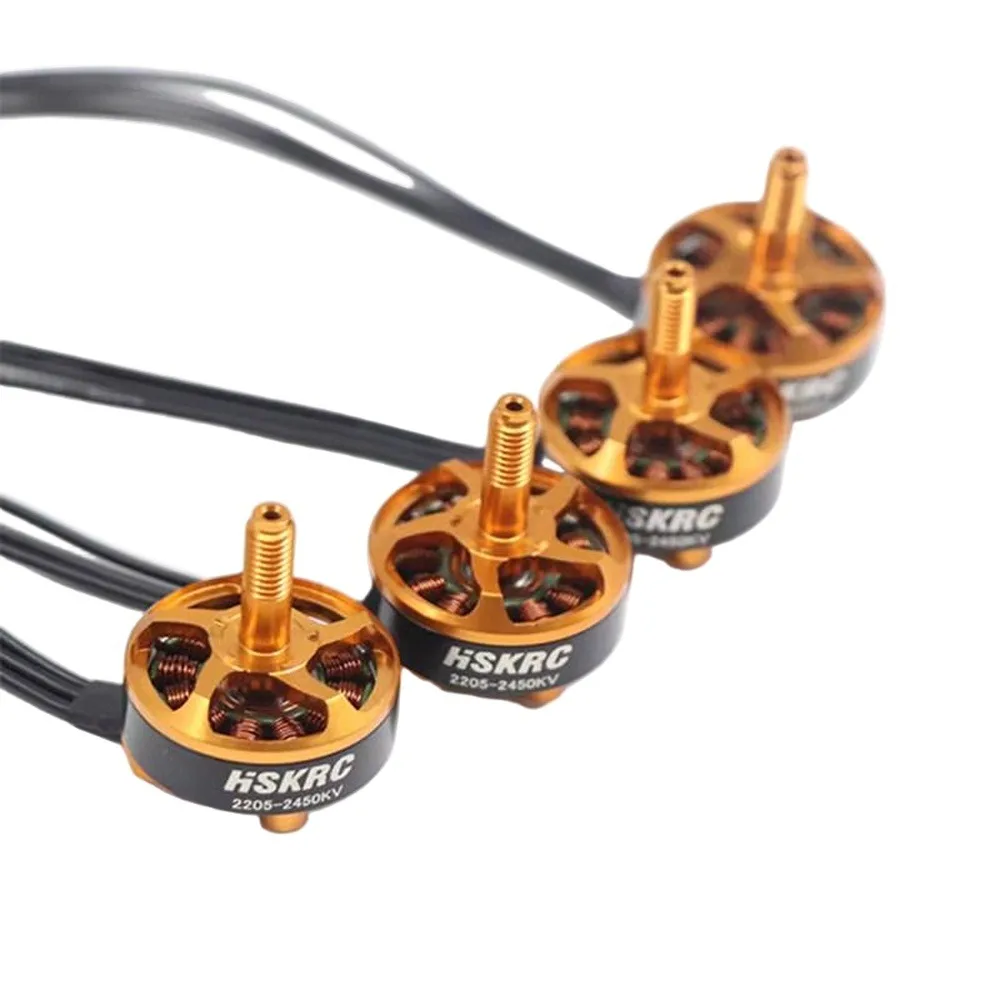 2205 Brushless Motor 1700KV 2450KV 3-6S Lipo 5mm Shaft Motor for 5/5.1 Inch 5045 5046 Prop FPV Racing Drone Quadcopter Motor