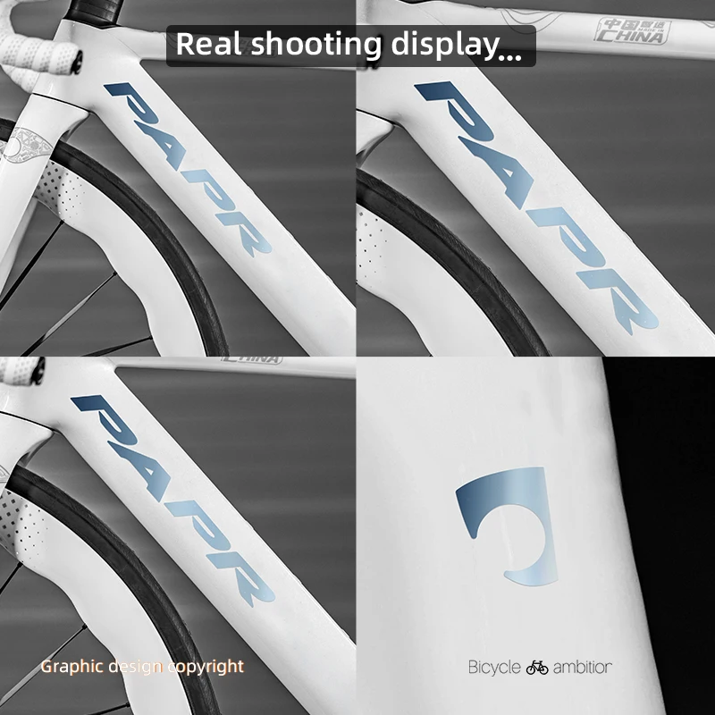 For PARDUS Spark RS Road Bike Emblem Logo Color Change Stickers Frame Wrap Boost Style Bike Decor Stickers
