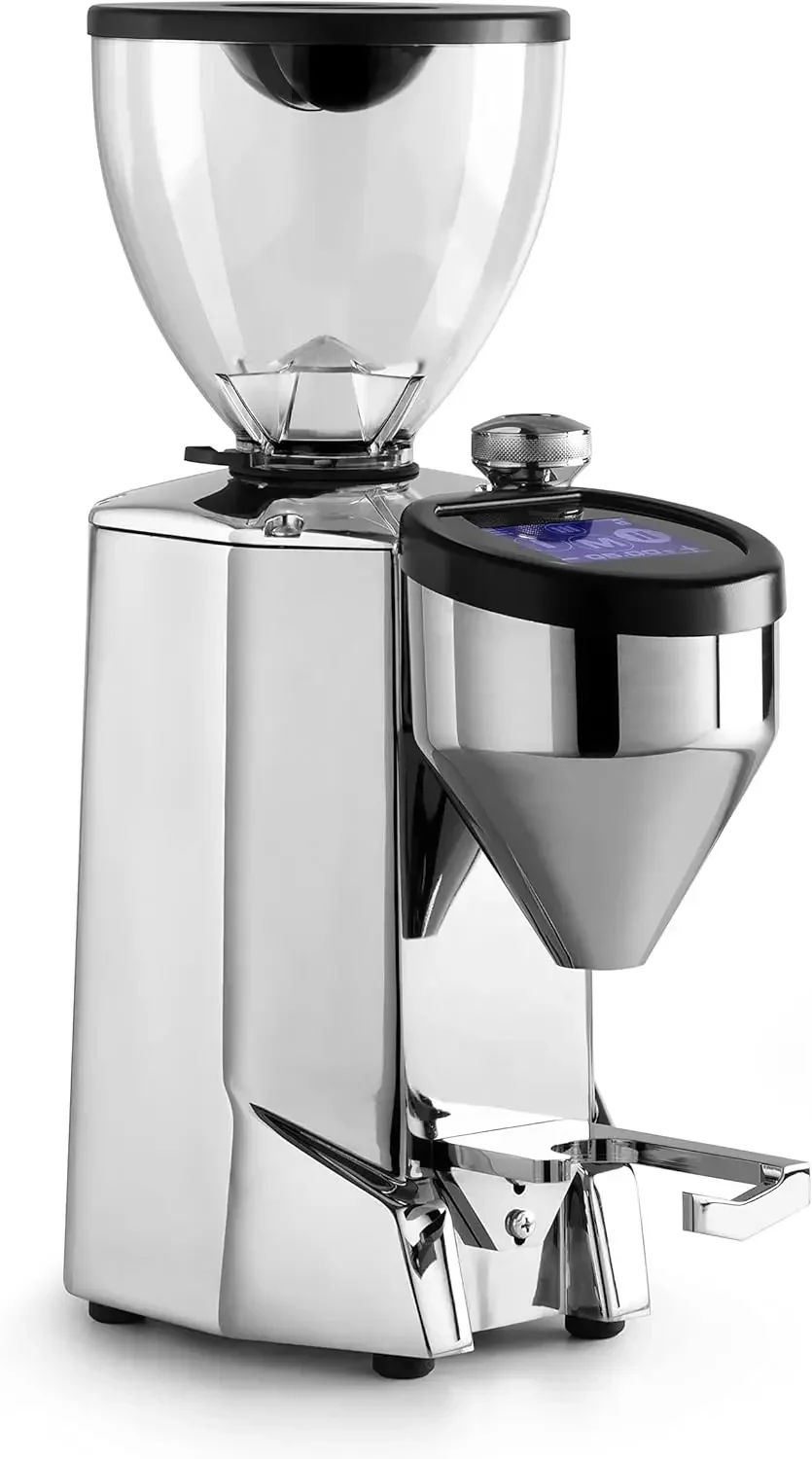 Fausto Touch Espresso Grinder, Chrome