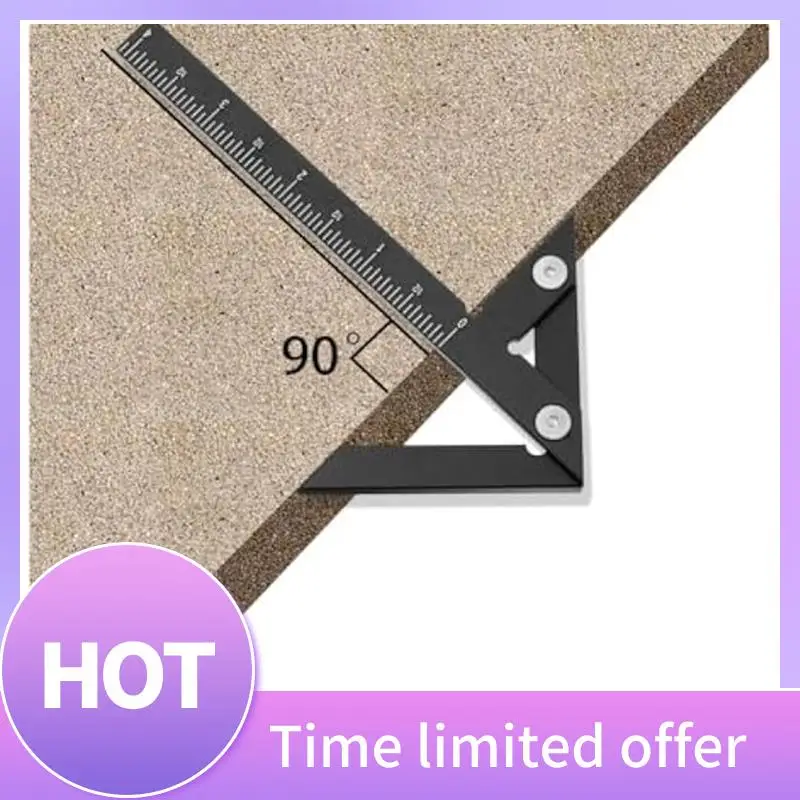 B69C تحديد موضع مركز الدائرة الإمبراطورية، مسطرة تحديد المواقع 45/90 درجة، تحديد موضع الزاوية اليمنى، تحديد المواقع المركزي