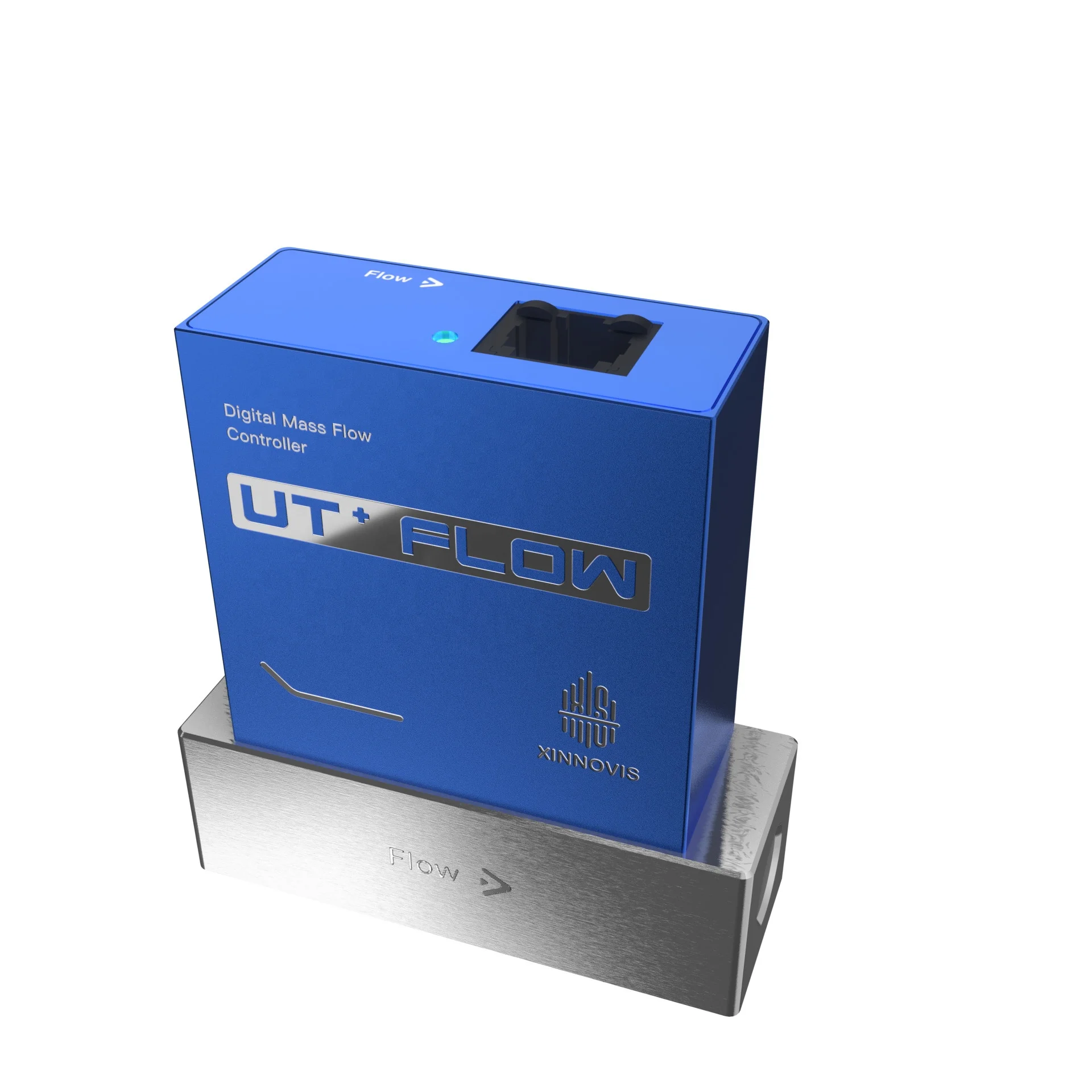 مقياس التدفق المدمج Xinnovis MFC UT Series جهاز التحكم في تدفق كتلة الغاز الرقمي RS485/4-20mA/0-5V لكروماتوغراف الغاز OEM