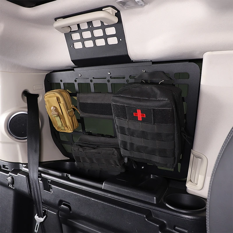 For Land Rover Discovery 3 4 LR3 LR4 2004-16 Aluminum Alloy Car Trunk Side Window Storage Rack Hanging Bag Rack Car Accessories