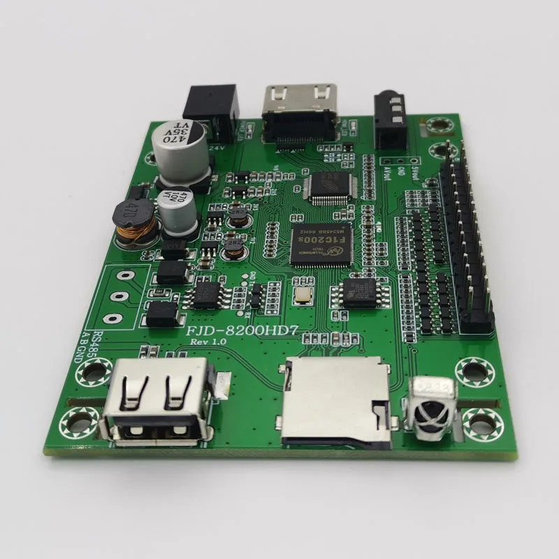 SCM Serial Port Control Video Playback Board Lossless 1080P High Definition Decoding HDMI Exhibition Hall Advertisement