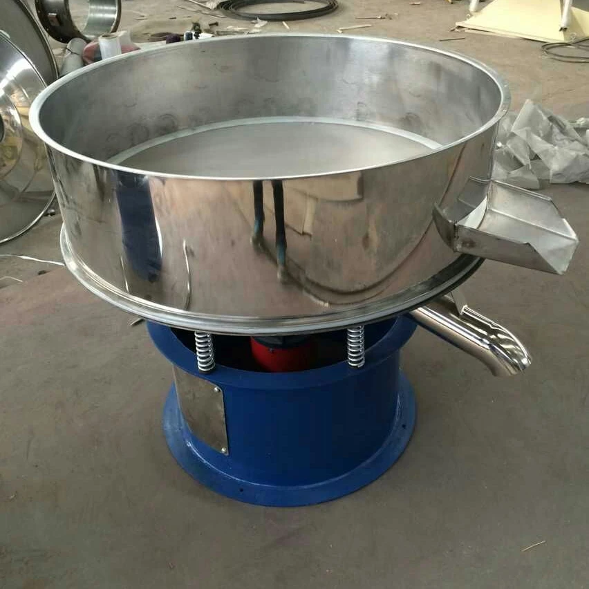 

Flour Screen/Granular Powder Circular Vibratory Sifter Sieve Machine Stainless Steel Rotary Vibrating Screen Machine