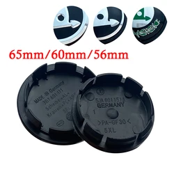 4 pz/lotto 56mm 60mm 65mm tappo centrale ruota auto Logo coprimozzo distintivo emblema per Skoda 1 j0601171 accessori per lo Styling muslimex