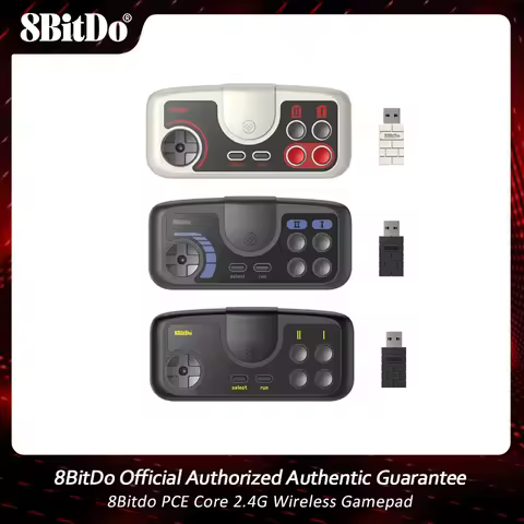 8BitDo PCE Core 2.4G Wireless Gamepad for PC Engine Mini PC Engine CoreGrafx Mini TurboGrafx-16 Mini for Switch