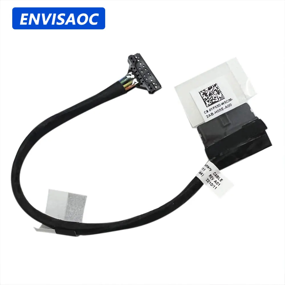 For Dell Inspiron 14 Plus 7420 7430 7435 16 7630 2-in-1 Laptop Battery Flex Cable Connector Line Replace 0YPX5D 450.0QC0C.0011