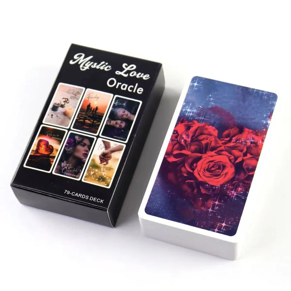 10.3*6cm Mystic Love Oracle Deck 79 Pcs Cards LOVE ORACLE Deck