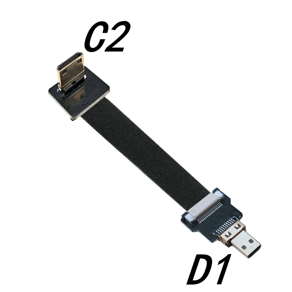 D1 Mini Kamera Gimbal Linie Micro HDMI-kompatibel Zu HD HD Abgeschirmtes Kabel Dokument Luft FPV Drone Gimbal