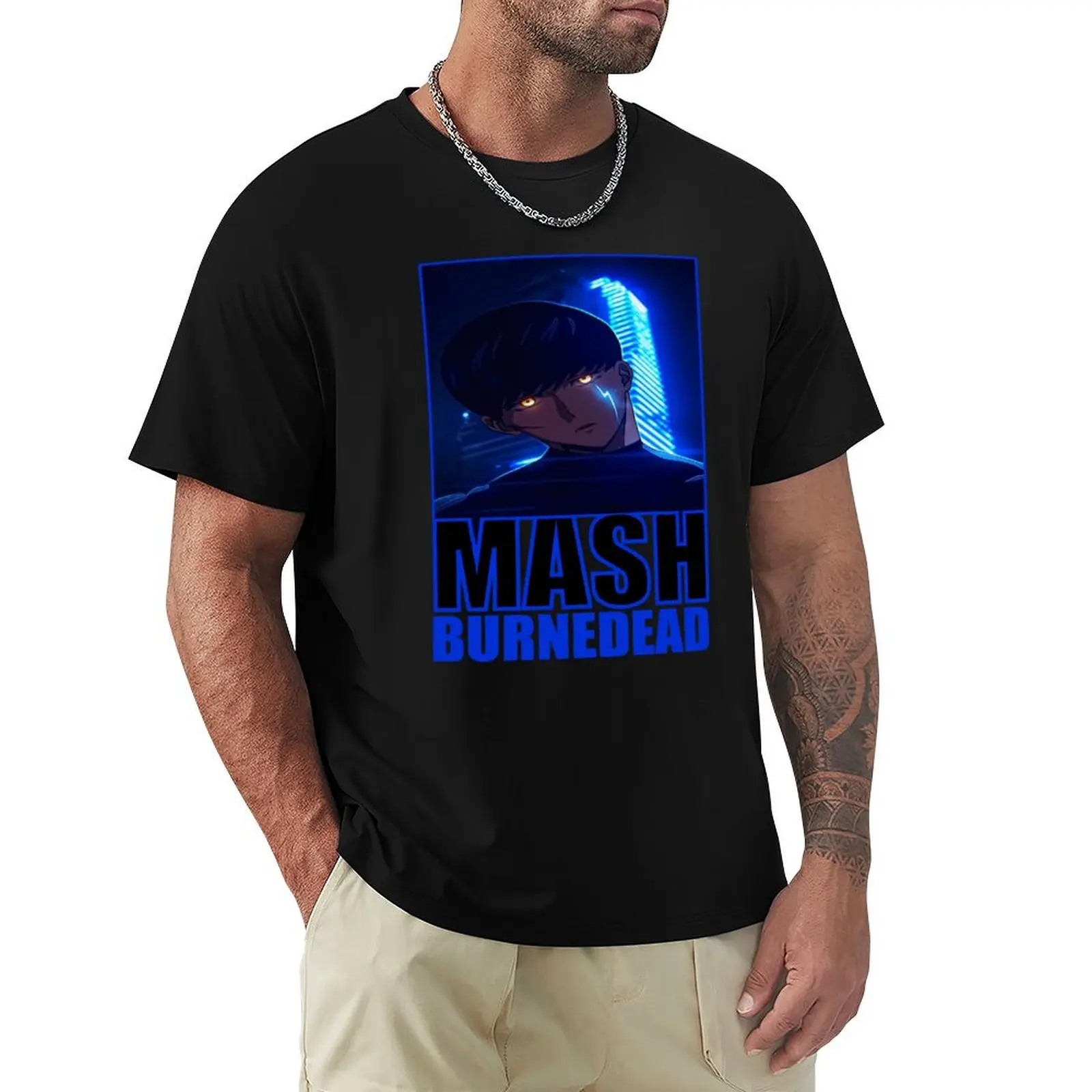 Mashle - Mash Burnedead T-Shirt Minimalist Graphic Tee Shirt