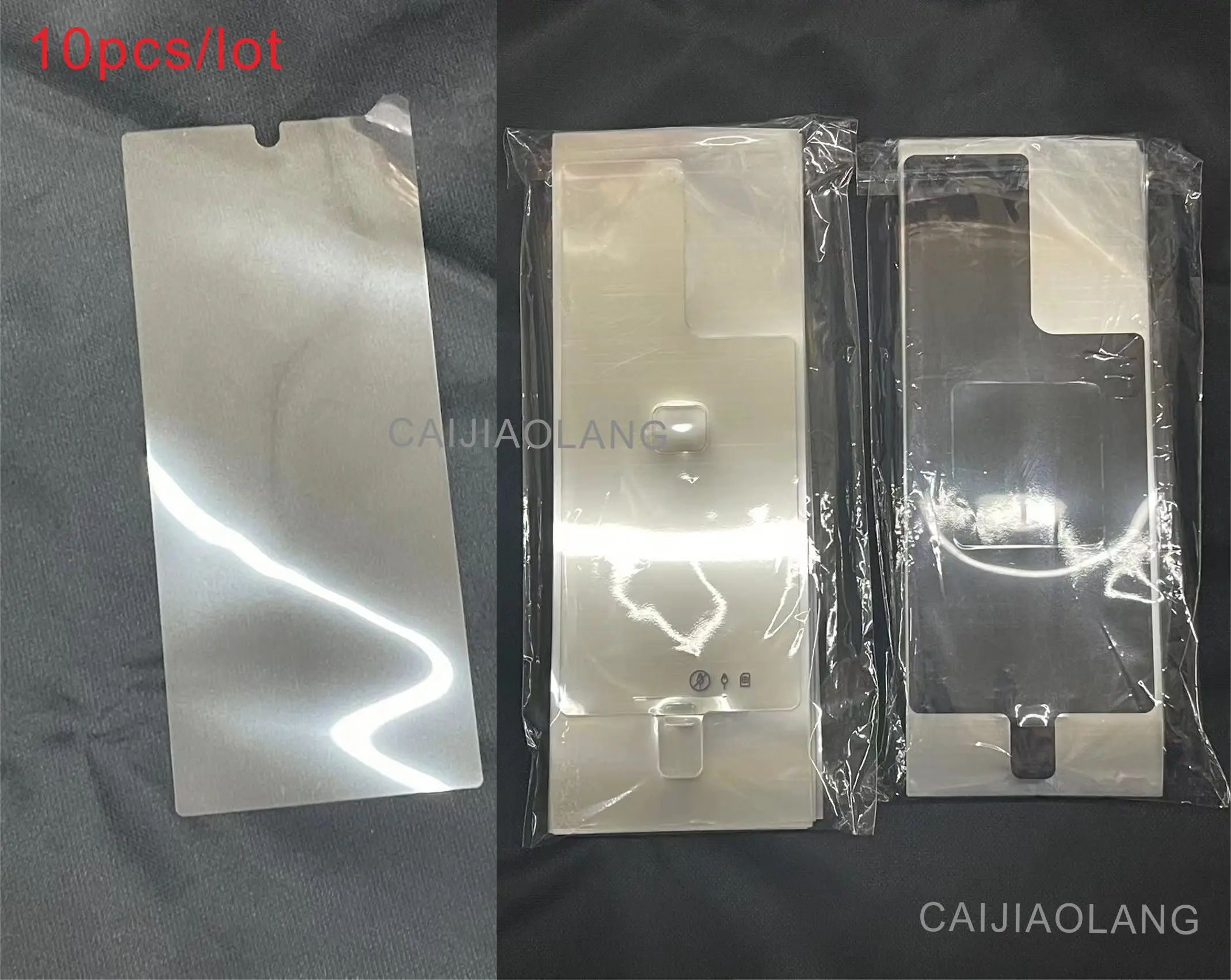 

Заводская пленка 100 шт./лот, защитные наклейки для экрана samsung S22, S22PLUS, S22, пленка для сверхпередней и задней камеры