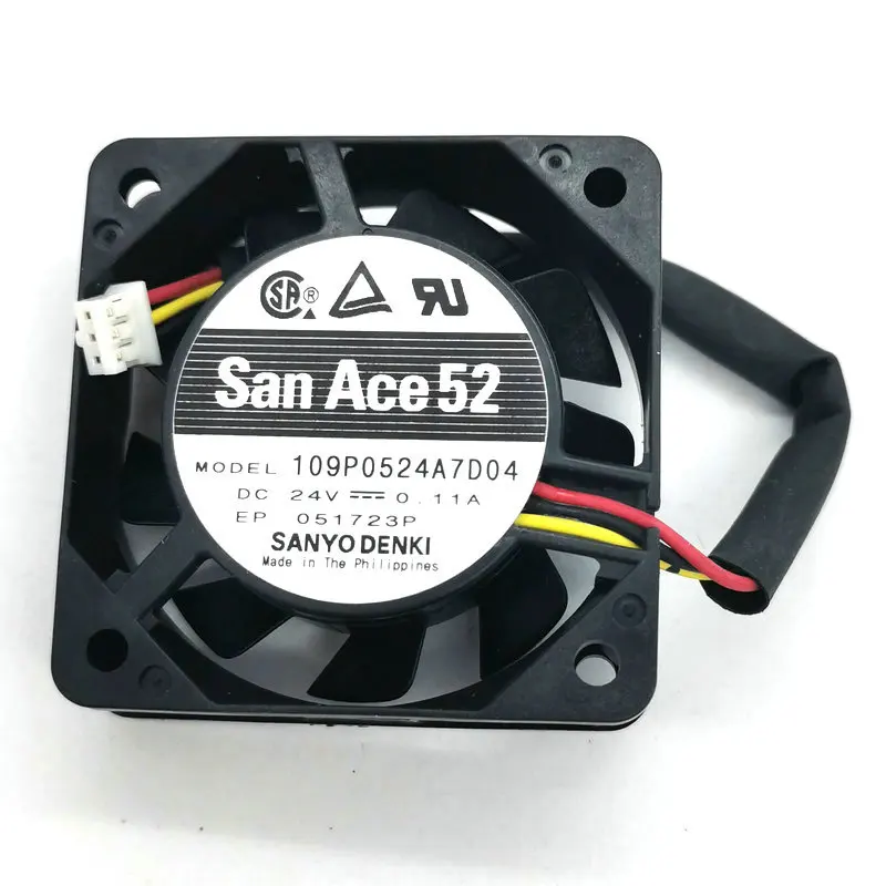 109P0524A7D04 DC24V 0.11A 50*50*15MM 5CM Alarm Signal Inverter cooling fan 109P0524H7D03