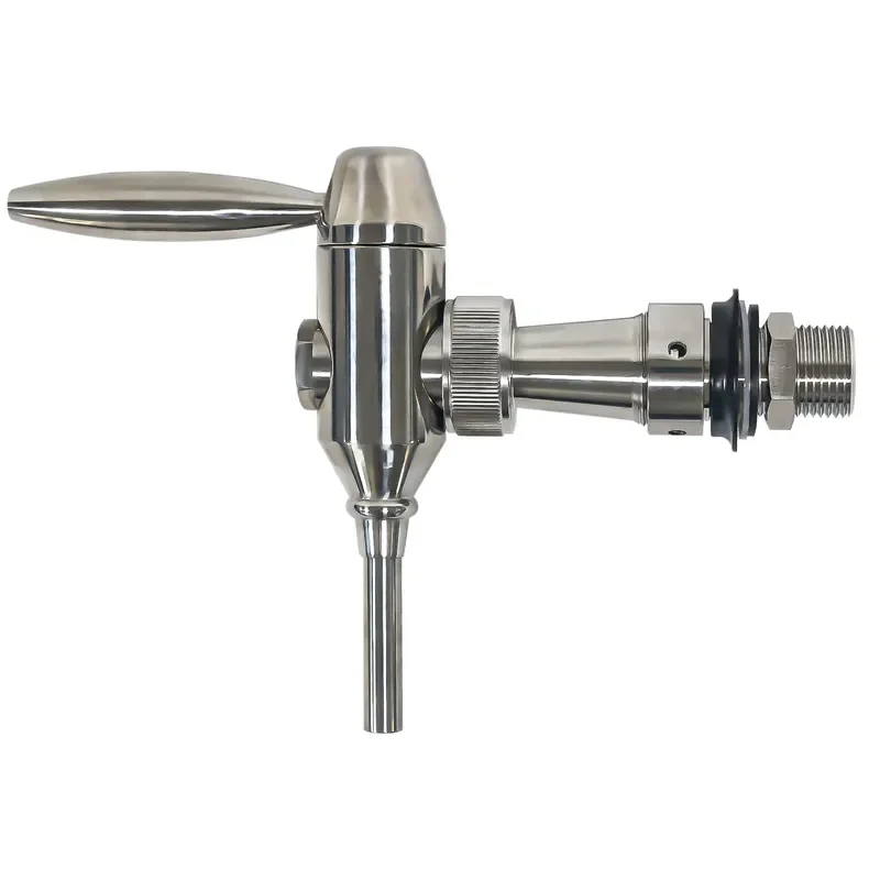 304 Stainless Steel Milkshake Faucet Bar Draft Beer Tap Eco Friendly Stylish Beverage Dispenser Accessory for Commercial Use