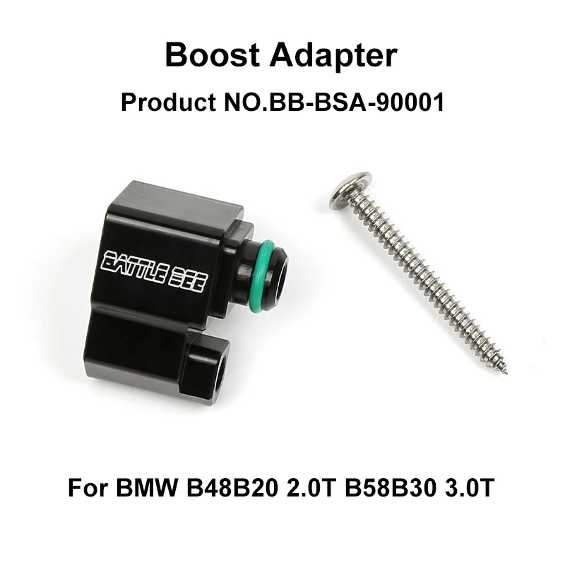 

Aluminum Alloy Turbo Boost Tap Vacuum Adapter For BMW B48 B20 2.0T Engine 3 Series X3 Boost Sensor Gauge BB-BSA-90001