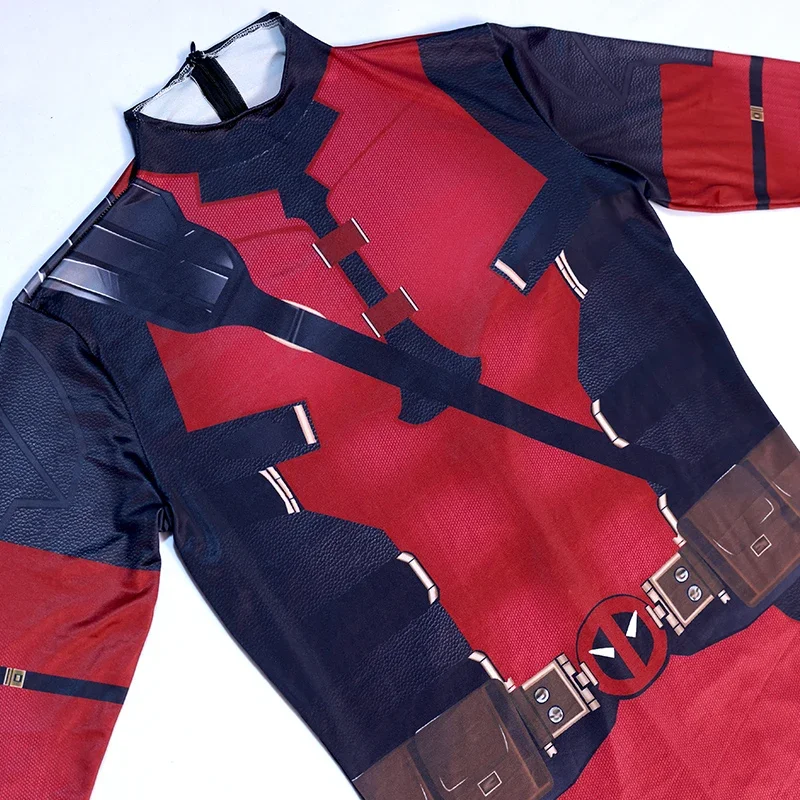 Wolverine Deadpool Marvel Superhero Kids Adults Costumes Zentai Bodysuits 3D Style Movie Character Cosplay Clothes with Capes