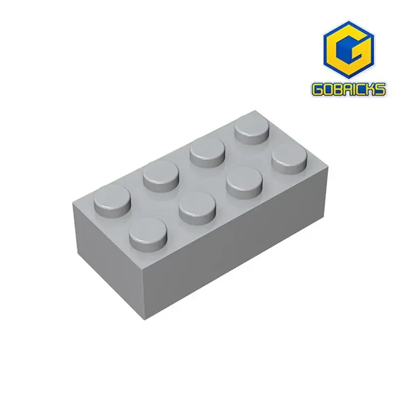 Gobricks GDS-542 Baksteen 2X4 Compatibel Met Lego 3001 Stukken Kinderdiy Assembleren Bouwstenen Technisch