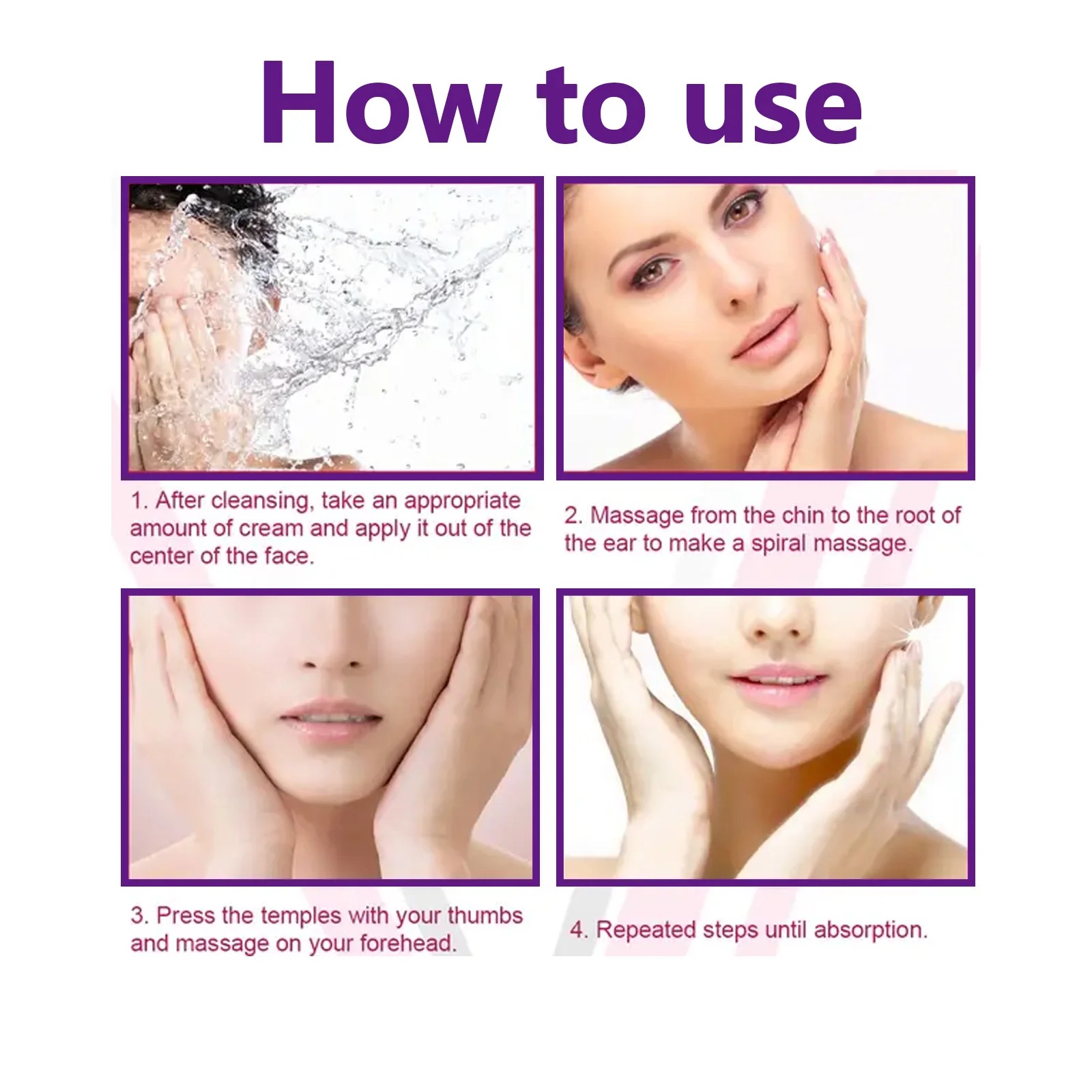 كريم الوجه 50 جرام، كريم الوجه الفوري لشد الوجه، مناسب للبيج الفاتح على الوجه والرقبة والصدر يحل مشكلة الذقن المزدوجة، وينعيم الخطوط التجاعيد الجافة، ويقلل من الشيخوخة #6